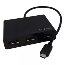 Accell U226b001b Usbc A Displayport Multimonitor Adapter 3 P