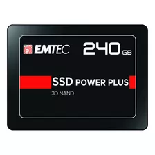 Emtec 240gb X150 Power Plus 3d Nand 2.5 Sata Iii Unidad Int