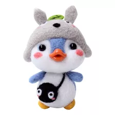 G Cute Penguin Pattern Diy Poke Wool Felts Production P