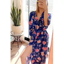 Vestido Camisero Varias Estampas Mujer Verano 