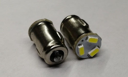 Pack 2 Focos Led Ba7s Tablero Velocimetro Vocho Vw Sedan 12v Foto 4