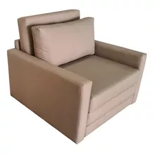 Poltrona Cama Fendi Tec Impermeável Sala De Tv Dormitorio