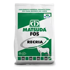 Sal Mineral Matsuda Fós Recria Bovinos Corte Recria