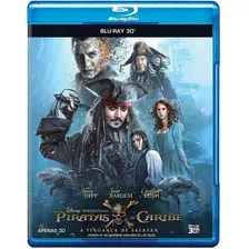 Piratas Do Caribe - A Vingança De Salazar 3d - Blu-ray