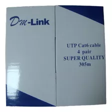 Cable Red Interior Rj45 Utp Lan Cat 6 Caja 305m Bobina