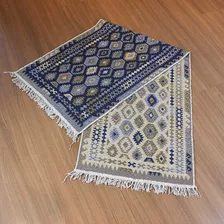 Tapete Passadeira Turco Kilim Antep Dupla Face 60cm X 1,80m