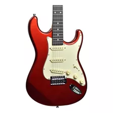 Guitarra Tagima Tg-500 Stratocaster Candy Apple Red Nova