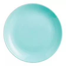 Plato Llano Diwali Light Turquoise 25cm Luminarc