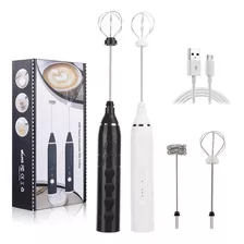 Kit 2 Mix Eletricos Misturador Bebidas Portátil Usb