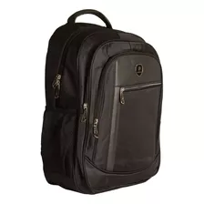 Mochila Preta Notebook Multifuncional Masculina Feminina