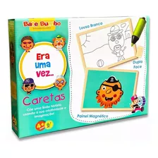  Painel Magnético Era Uma Vez Caretas Educativos Bate Bumbo