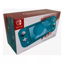 Caixa Vazia Nintendo Switch Lite Azul De Madeira Mdf