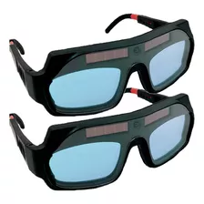 2 Lentes/óculos De Soldagem Com Escurecimento Automático
