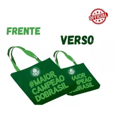 Sacola Ecobag Palmeiras Verdão Maior Campeão Produto Oficial