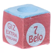Kit 10 Giz 7 Belo Azul Para Tacos De Sinuca E Bilhar 