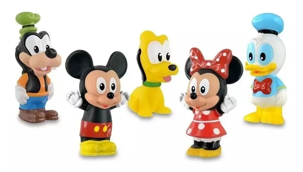 Dedoches Mickey E Seus Amigos Miniaturas - Líder Brinquedos