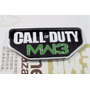  Emblema 3d Ceramica Call Of Duty White Purple 4cmx9cm