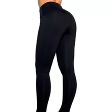 Leggins Lycra Colombiana | Negro Mate