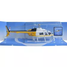 Helicóptero Bell 206 Colección Escala 1:34 30cm Diecastmetal