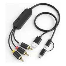 Yehua Cable Convertidor Usb C A Rca, Cable De Conversion De 