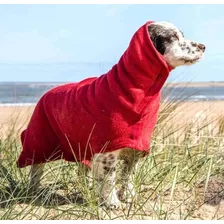 Toalla De Baño Para Perros Y Mascotas, Manta Roja