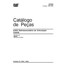 Catálogo De Peças Caterpillar 416f2 Retroescavadeira Articul