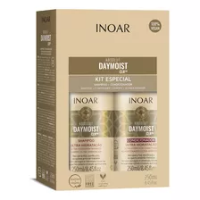  Pack Inoar Absolut Daymoist Shampoo + Acondicionador 250ml