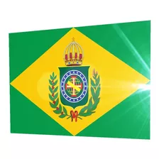 Adesivo Vinil Bandeira Brasil Imperial Monarquia Império