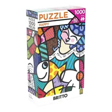 Puzzle 1000 Peças Romero Britto Happy Grow