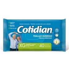 Toallas Húmedas Cotidian X 40