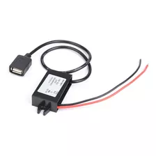 Convertidor De Corriente De Automvil Cc 12 V A 5 V/3 A Conve