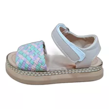 Sandalias Nenas Niñas Rosa Nude Multi Pastel Livianas Kids