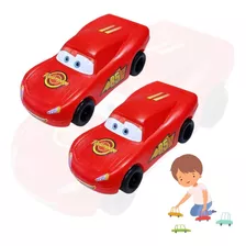 Carrinho De Brinquedo Grande Criança Carros 2 Unidades