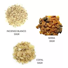 Mirra Copal Incienso Blanco En Pack 130gr