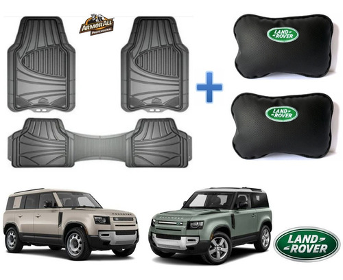 Kit Tapetes Armor All + Cojines Land Rover Defender 20 A 24 Foto 7