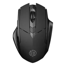 Mouse Inalámbrico Inphic Negro 3 Dpi Optical Recargable