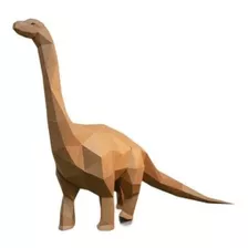 Dinosaurio Brontosaurus Imprimible Para Armar