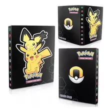 Album Protector Para Cartas Pokemon Diseño Pikachu Pichu