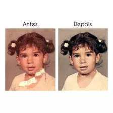 Restauração E Colorização De Fotos Antigas E Danificadas