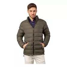 Campera La Martina Inflable Liviana Olive Hombre