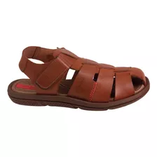 Sandália Masculina Itapuã Papete Casual Flat Couro Ref. 704