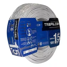 Cable Unipolar Trefilcon 1.5mm Normalizado 100 M Blanco C