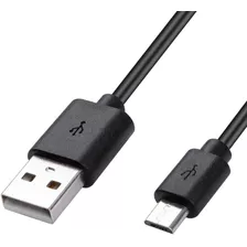 Cable Micro Usb Negro De 1 Mts Smays