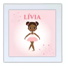 Porta Maternidade Linha Afro Baby Menina Negra Personalizado