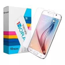 10 Mica Glass Cristal Templado Celular Modelo Samsung Mayore