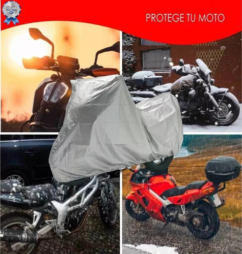 Cubre Impermeable Moto Para Vento Phantom 150 Zx Foto 4