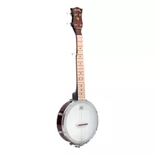 Banjo Plucky (cinco Cuerdas, Marrón Vintage)