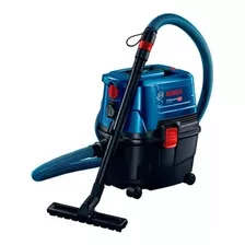 Aspiradora Industrial De Tacho Bosch Professional Gas 15 Ps 15l Azul Y Negra Y Roja 220v