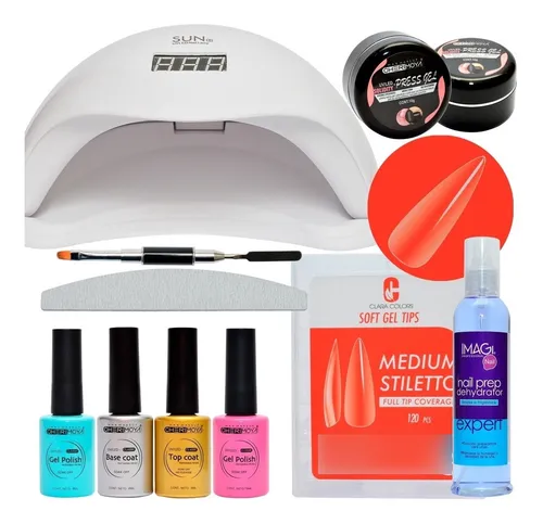 Tercera imagen para búsqueda de kit uñas soft gel