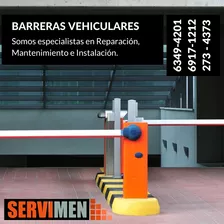 Barreras Vehiculares - Instalación | Mantenimiento | Reparac